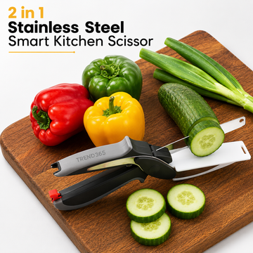 Trend365® 2 in 1 Stainless Steel Smart Scissor