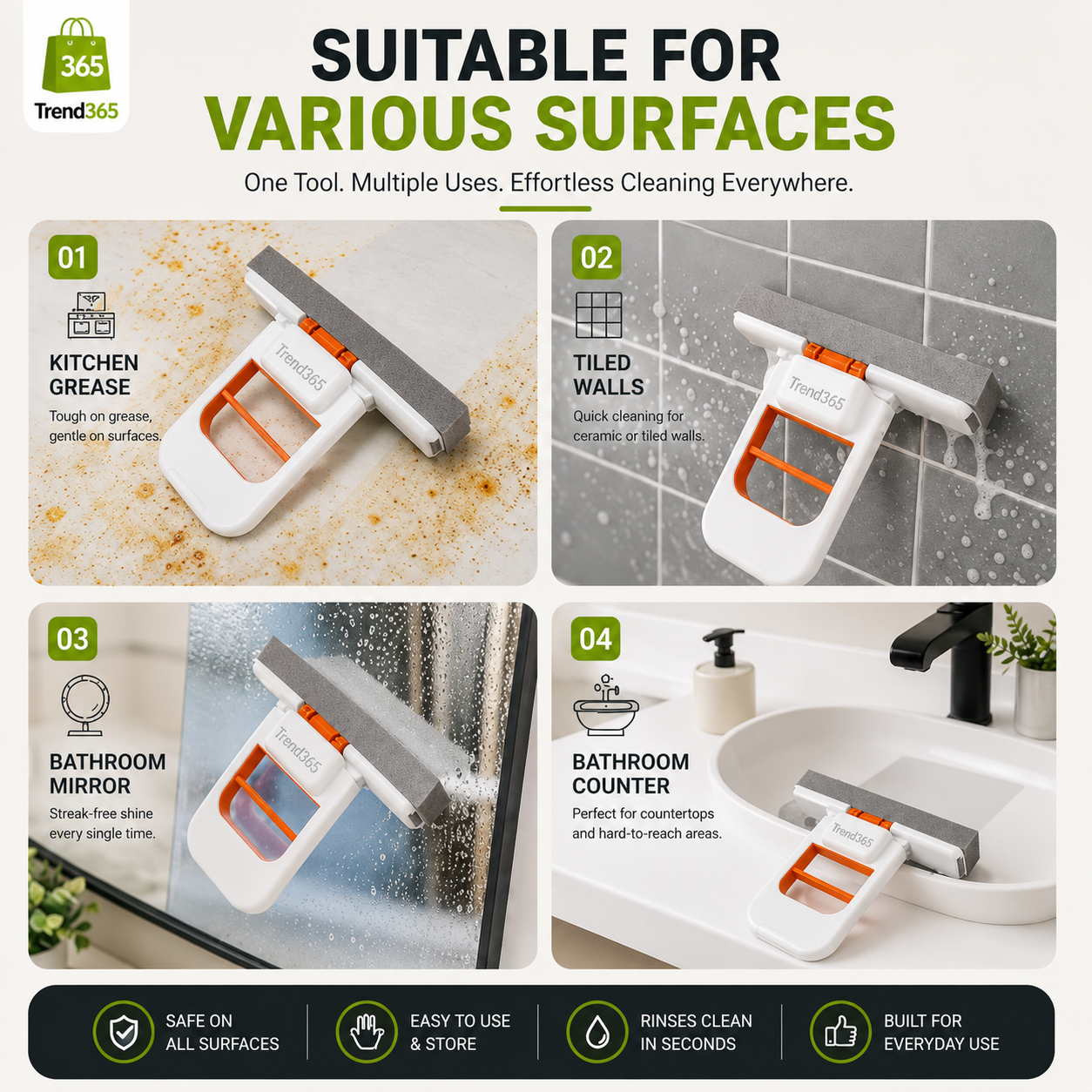 Self-Squeeze Mini Microfiber Mop